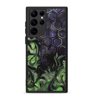 Galaxy S22 Ultra Wood+Resin Phone Case - Stefanie (Pattern, 701701)
