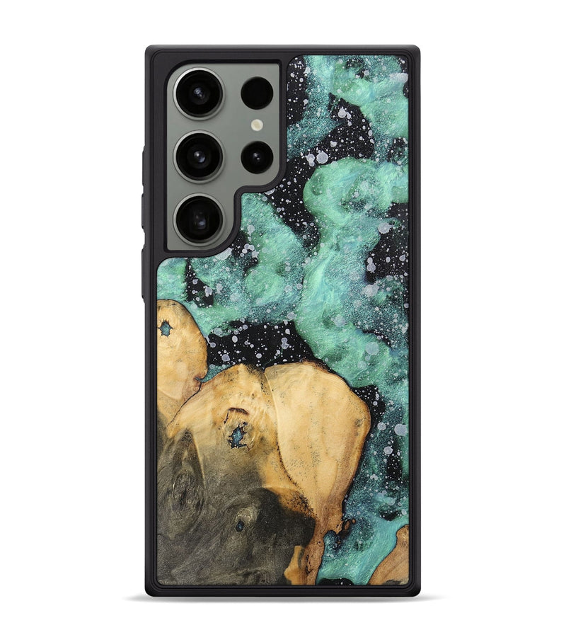 Galaxy S24 Ultra Wood+Resin Phone Case - Kaleb (Cosmos, 701712)