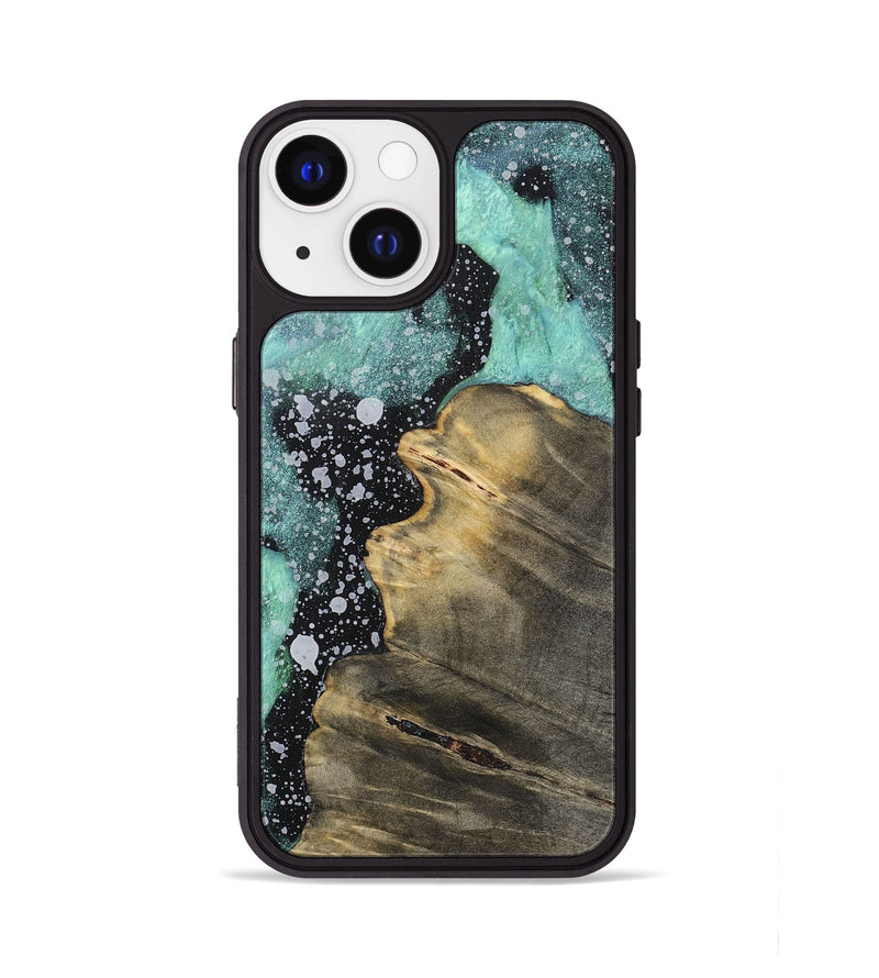 iPhone 13 Wood+Resin Phone Case - Lorrie (Cosmos, 701713)
