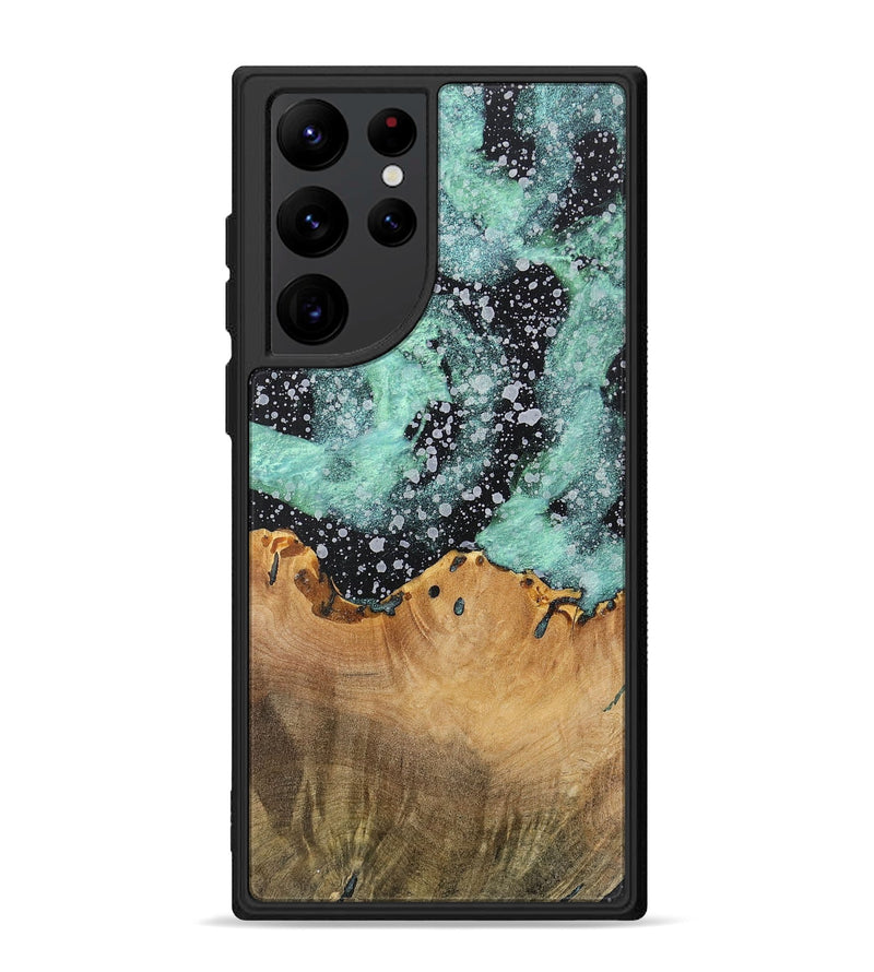 Galaxy S22 Ultra Wood+Resin Phone Case - Tyson (Cosmos, 701715)