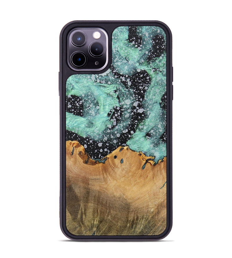 iPhone 11 Pro Max Wood+Resin Phone Case - Tyson (Cosmos, 701715)