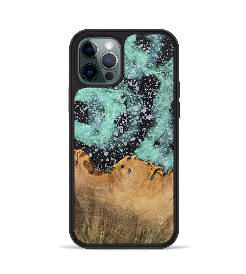 iPhone 12 Pro Wood+Resin Phone Case - Tyson (Cosmos, 701715)