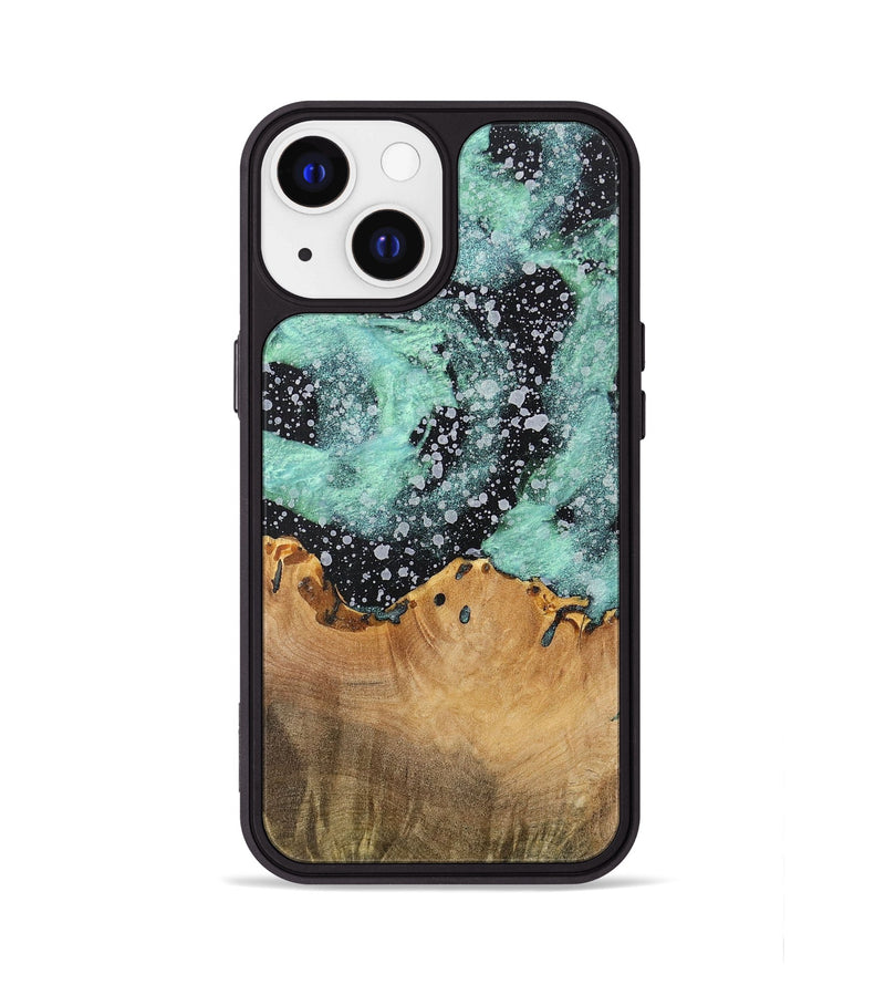 iPhone 13 Wood+Resin Phone Case - Tyson (Cosmos, 701715)