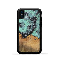 iPhone Xs Wood+Resin Phone Case - Tyson (Cosmos, 701715)