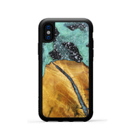 iPhone Xs Wood+Resin Phone Case - Cecilia (Cosmos, 701725)