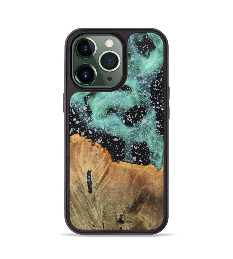 iPhone 13 Pro Wood+Resin Phone Case - Benny (Cosmos, 701729)