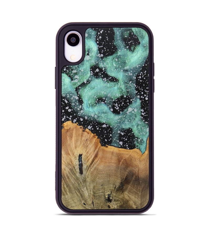 iPhone Xr Wood+Resin Phone Case - Benny (Cosmos, 701729)