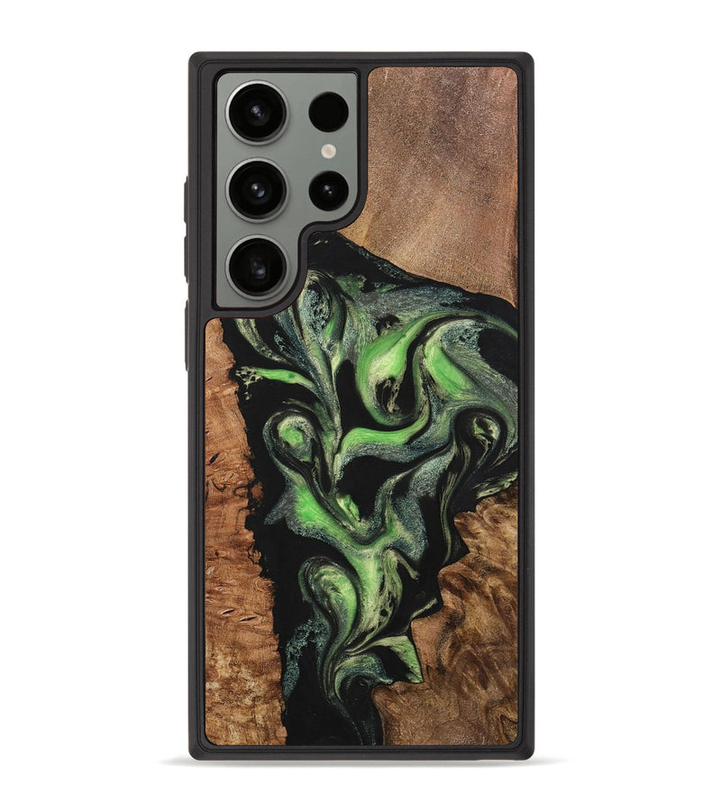 Galaxy S23 Ultra Wood+Resin Phone Case - Kimberly (Mosaic, 701732)
