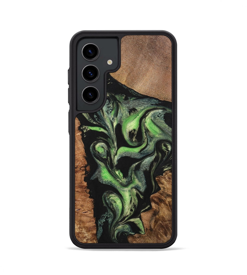 Galaxy S24 Wood+Resin Phone Case - Kimberly (Mosaic, 701732)