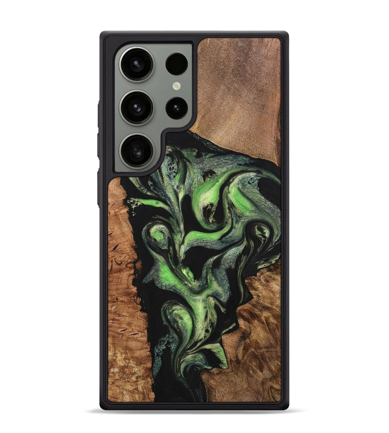 Galaxy S24 Ultra Wood+Resin Phone Case - Kimberly (Mosaic, 701732)