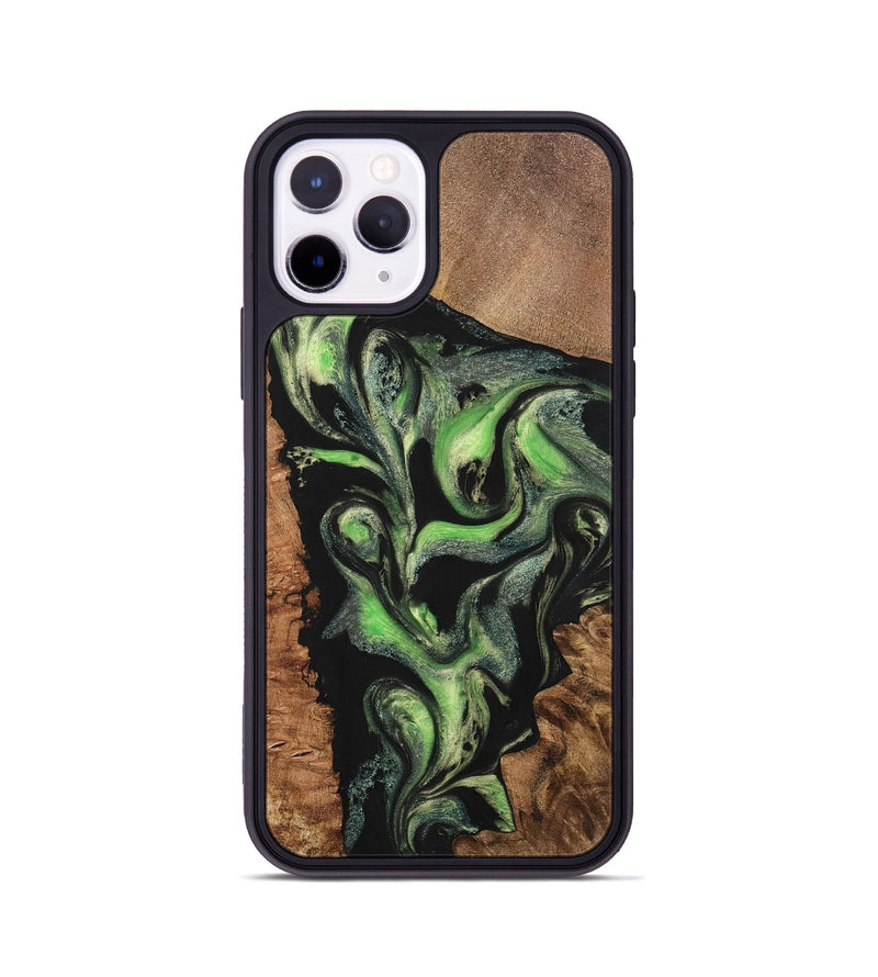 iPhone 11 Pro Wood+Resin Phone Case - Kimberly (Mosaic, 701732)