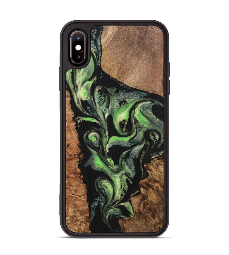 iPhone Xs Max Wood+Resin Phone Case - Kimberly (Mosaic, 701732)