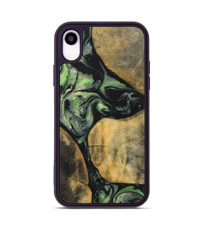 iPhone Xr Wood+Resin Phone Case - Brenden (Mosaic, 701735)