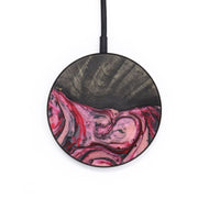 Circle Wood+Resin Wireless Charger - Erma (Red, 701818)