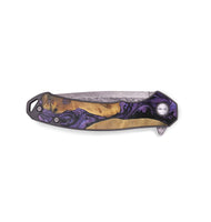 EDC Wood+Resin Pocket Knife - Sawyer (Purple, 701831)