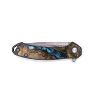 EDC Wood+Resin Pocket Knife - Alta (Blue, 701859)