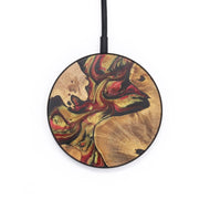 Circle Wood+Resin Wireless Charger - Teri (Red, 701910)