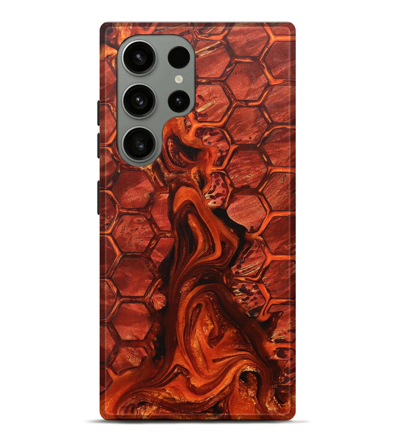 Galaxy S23 Ultra Wood+Resin Live Edge Phone Case - Lakisha (Pattern, 702090)