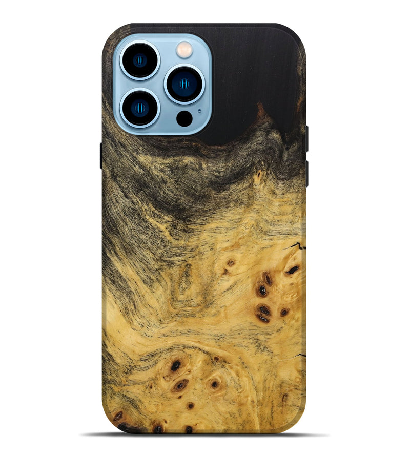 iPhone 14 Pro Max  Live Edge Phone Case - Kari (Wood Burl, 702107)