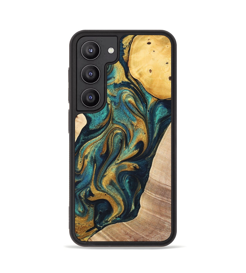Galaxy S23 Wood+Resin Phone Case - Sondra (Mosaic, 702162)