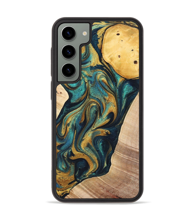 Galaxy S23 Plus Wood+Resin Phone Case - Sondra (Mosaic, 702162)