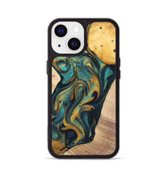 iPhone 13 Wood+Resin Phone Case - Sondra (Mosaic, 702162)