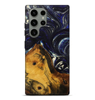 Galaxy S23 Ultra Wood+Resin Live Edge Phone Case - Nash (Blue, 702235)