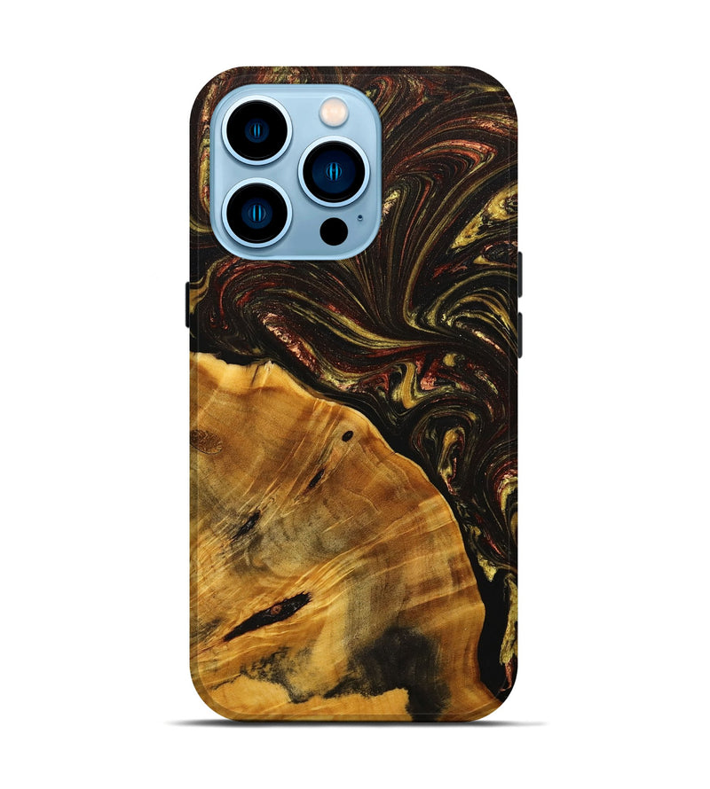 iPhone 14 Pro Wood+Resin Live Edge Phone Case - Nyla (The Lab, 702246)