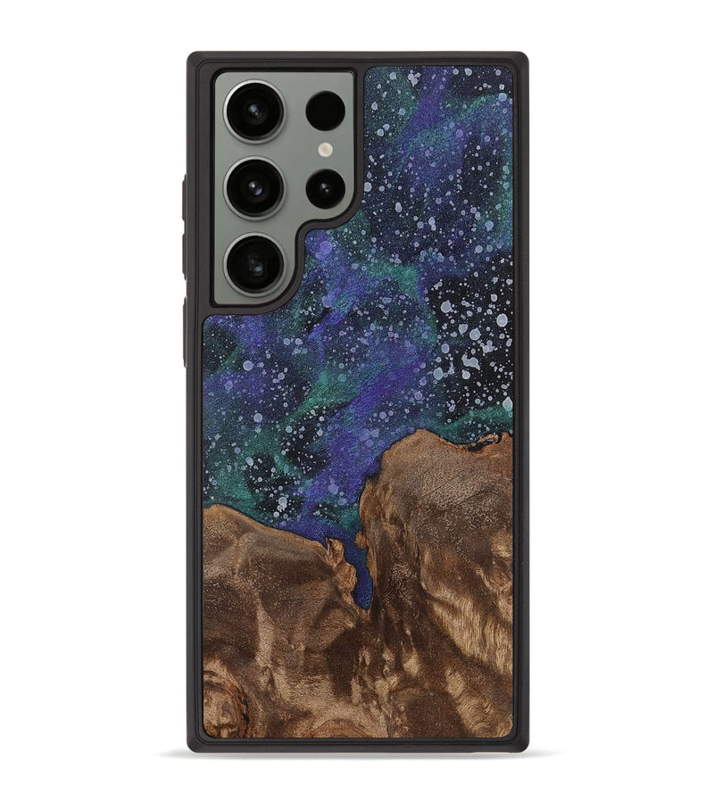 Galaxy S23 Ultra Wood+Resin Phone Case - Gene (Cosmos, 702253)