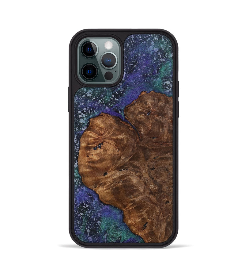 iPhone 12 Pro Wood+Resin Phone Case - Gwen (Cosmos, 702254)