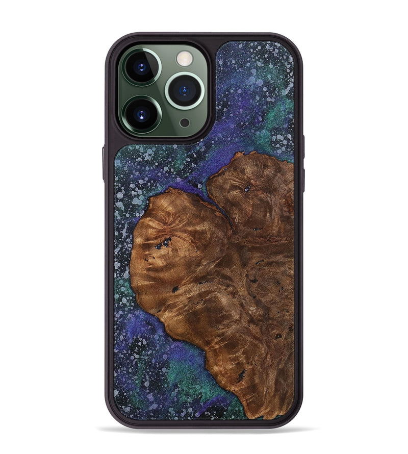 iPhone 13 Pro Max Wood+Resin Phone Case - Gwen (Cosmos, 702254)