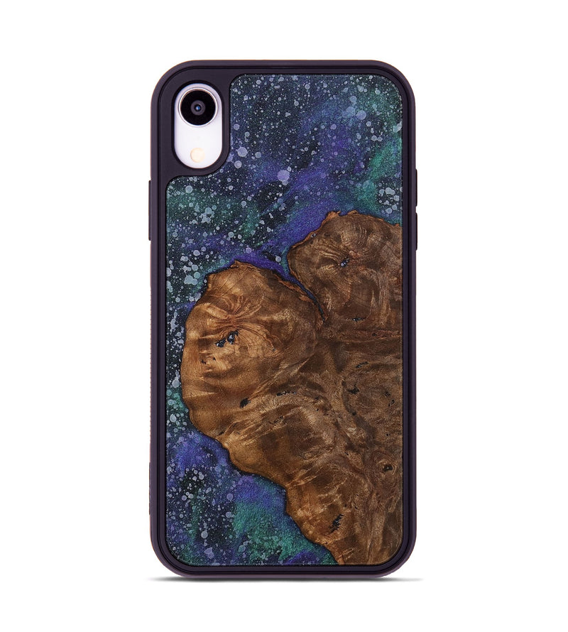 iPhone Xr Wood+Resin Phone Case - Gwen (Cosmos, 702254)