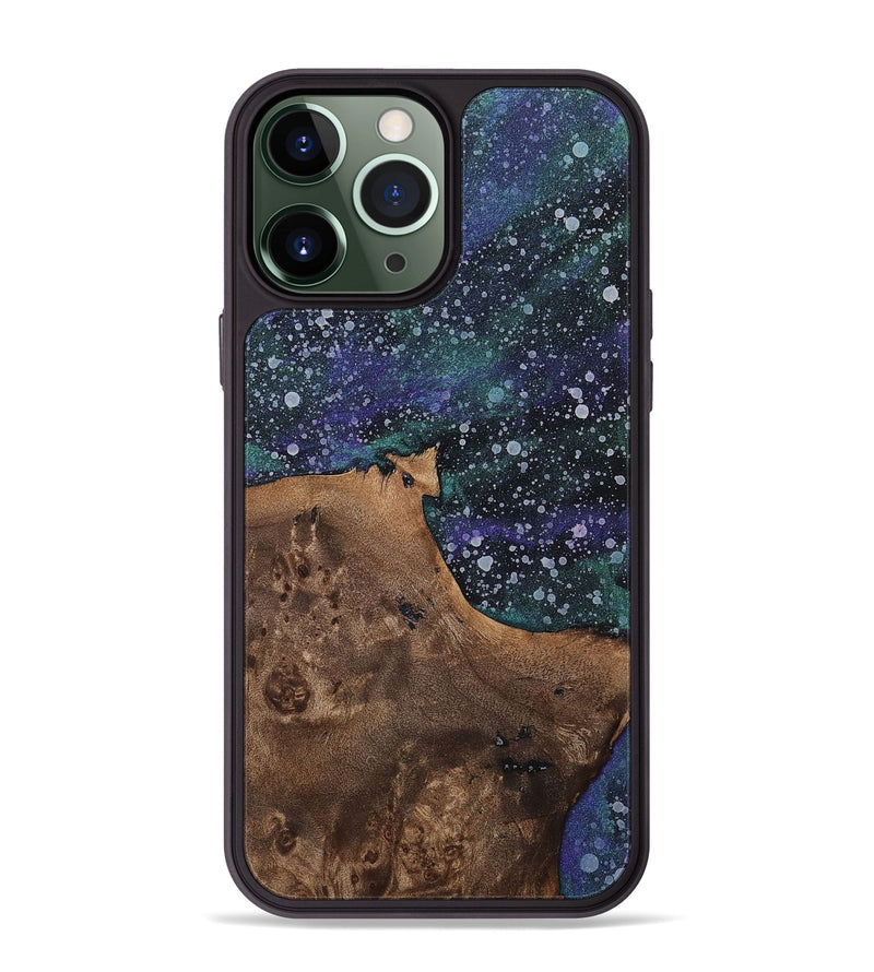 iPhone 13 Pro Max Wood+Resin Phone Case - Mandy (Cosmos, 702256)