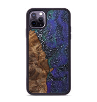 iPhone 11 Pro Max Wood+Resin Phone Case - Mckinley (Cosmos, 702257)