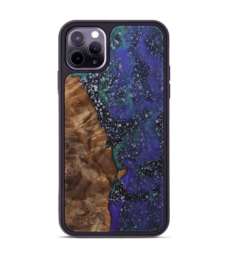 iPhone 11 Pro Max Wood+Resin Phone Case - Mckinley (Cosmos, 702257)