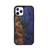 iPhone 11 Pro Wood+Resin Phone Case - Mckinley (Cosmos, 702257)