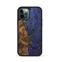 iPhone 12 Pro Wood+Resin Phone Case - Mckinley (Cosmos, 702257)