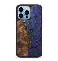 iPhone 14 Pro Max Wood+Resin Phone Case - Mckinley (Cosmos, 702257)