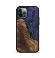 iPhone 12 Pro Wood+Resin Phone Case - Glen (Cosmos, 702259)