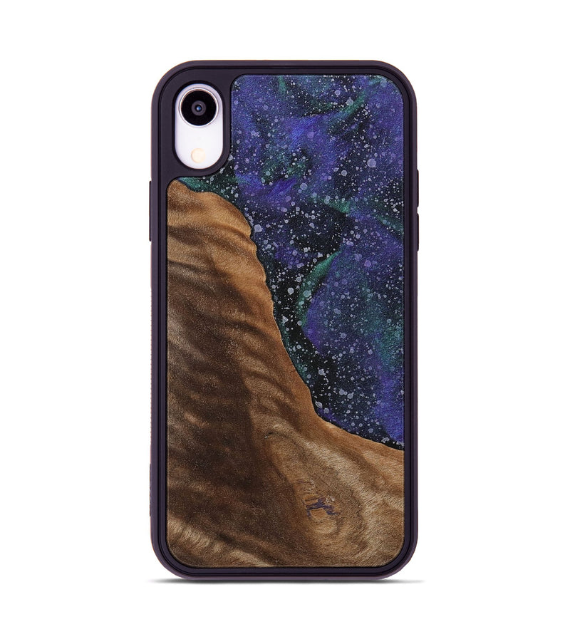 iPhone Xr Wood+Resin Phone Case - Glen (Cosmos, 702259)
