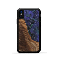 iPhone Xs Wood+Resin Phone Case - Glen (Cosmos, 702259)