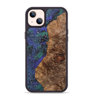 iPhone 14 Plus Wood+Resin Phone Case - Robert (Cosmos, 702261)
