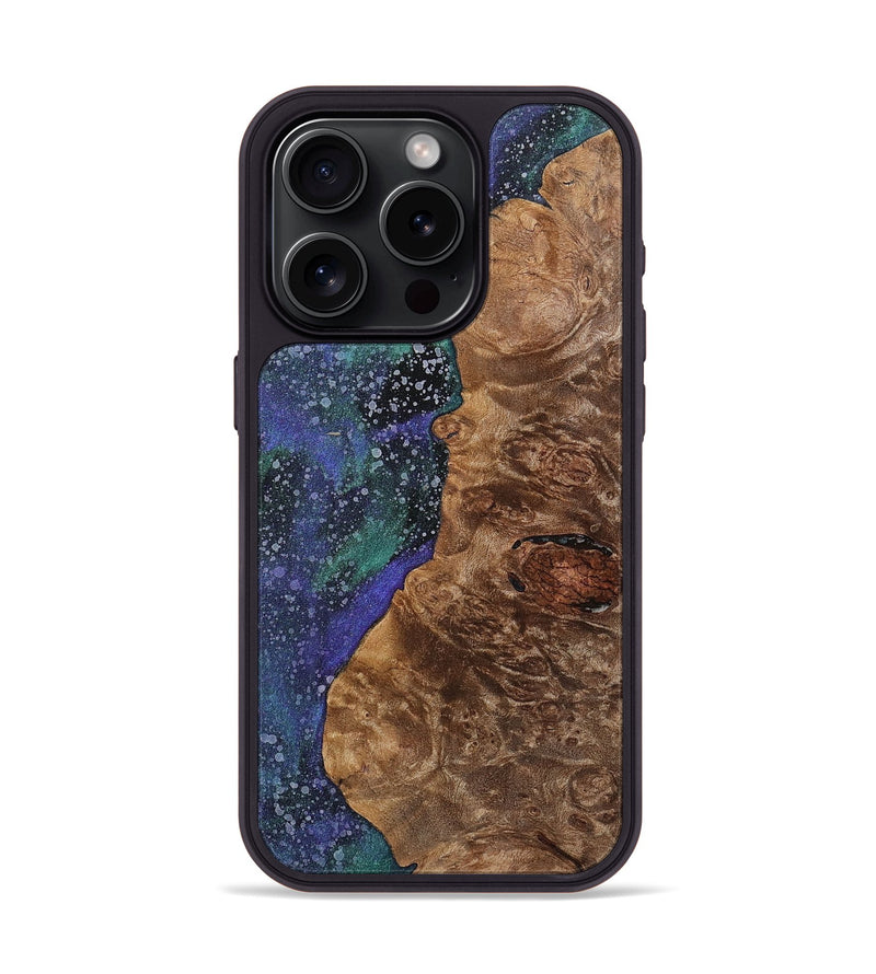 iPhone 15 Pro Wood+Resin Phone Case - Robert (Cosmos, 702261)
