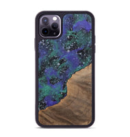 iPhone 11 Pro Max Wood+Resin Phone Case - Dexter (Cosmos, 702262)