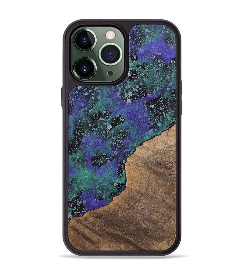 iPhone 13 Pro Max Wood+Resin Phone Case - Dexter (Cosmos, 702262)
