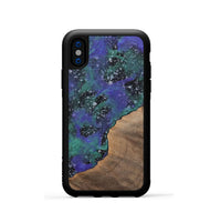 iPhone Xs Wood+Resin Phone Case - Dexter (Cosmos, 702262)