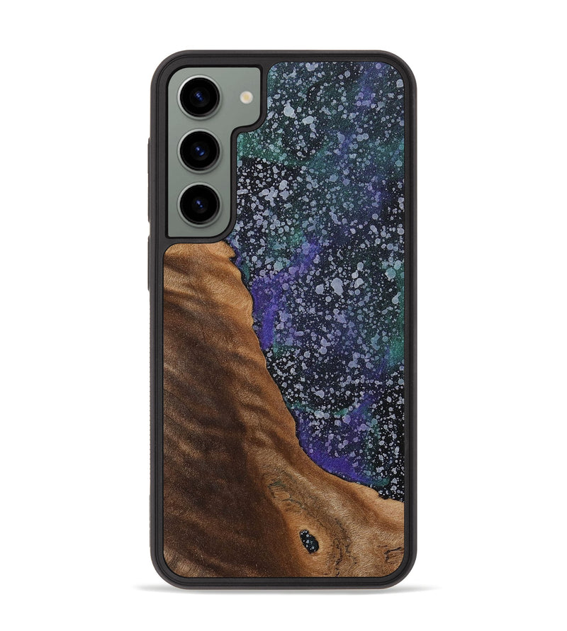 Galaxy S23 Plus Wood+Resin Phone Case - Zayn (Cosmos, 702263)