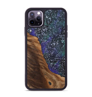 iPhone 11 Pro Max Wood+Resin Phone Case - Zayn (Cosmos, 702263)