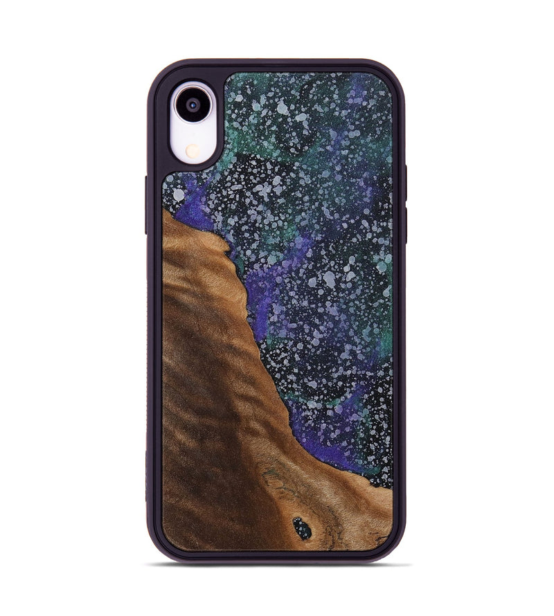 iPhone Xr Wood+Resin Phone Case - Zayn (Cosmos, 702263)
