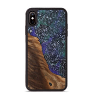 iPhone Xs Max Wood+Resin Phone Case - Zayn (Cosmos, 702263)